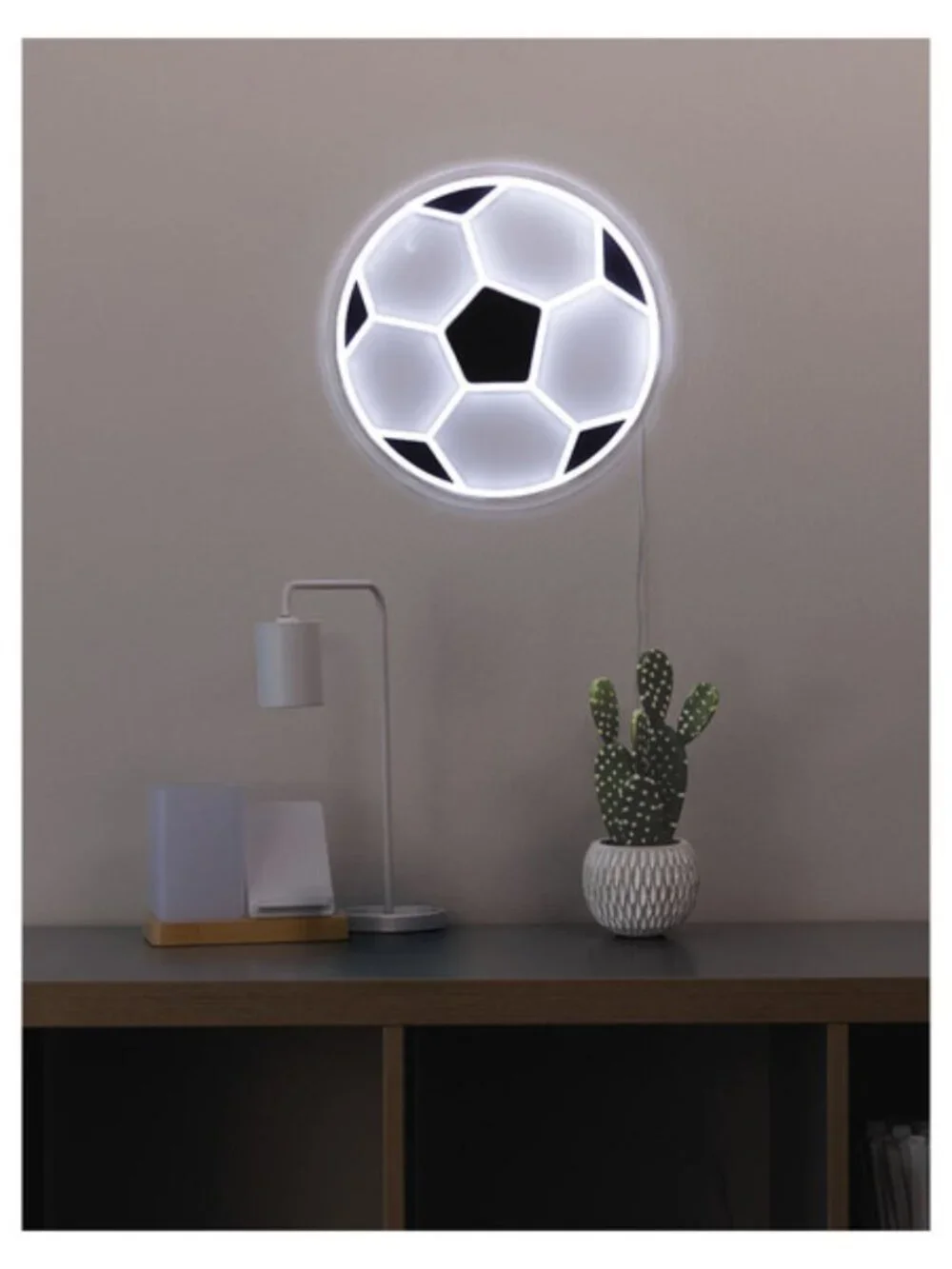 LED Neon Wall Sign, Soccer Ball
